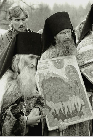 Старец Илий и скитоначальник игумен Тихон (Борисов)